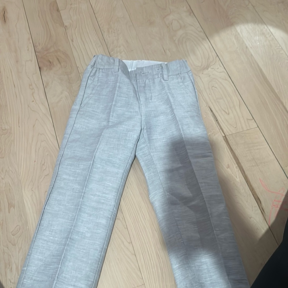 Nice toddler formal pants, light gray barely used